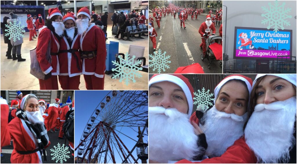 Glasgow santa dash