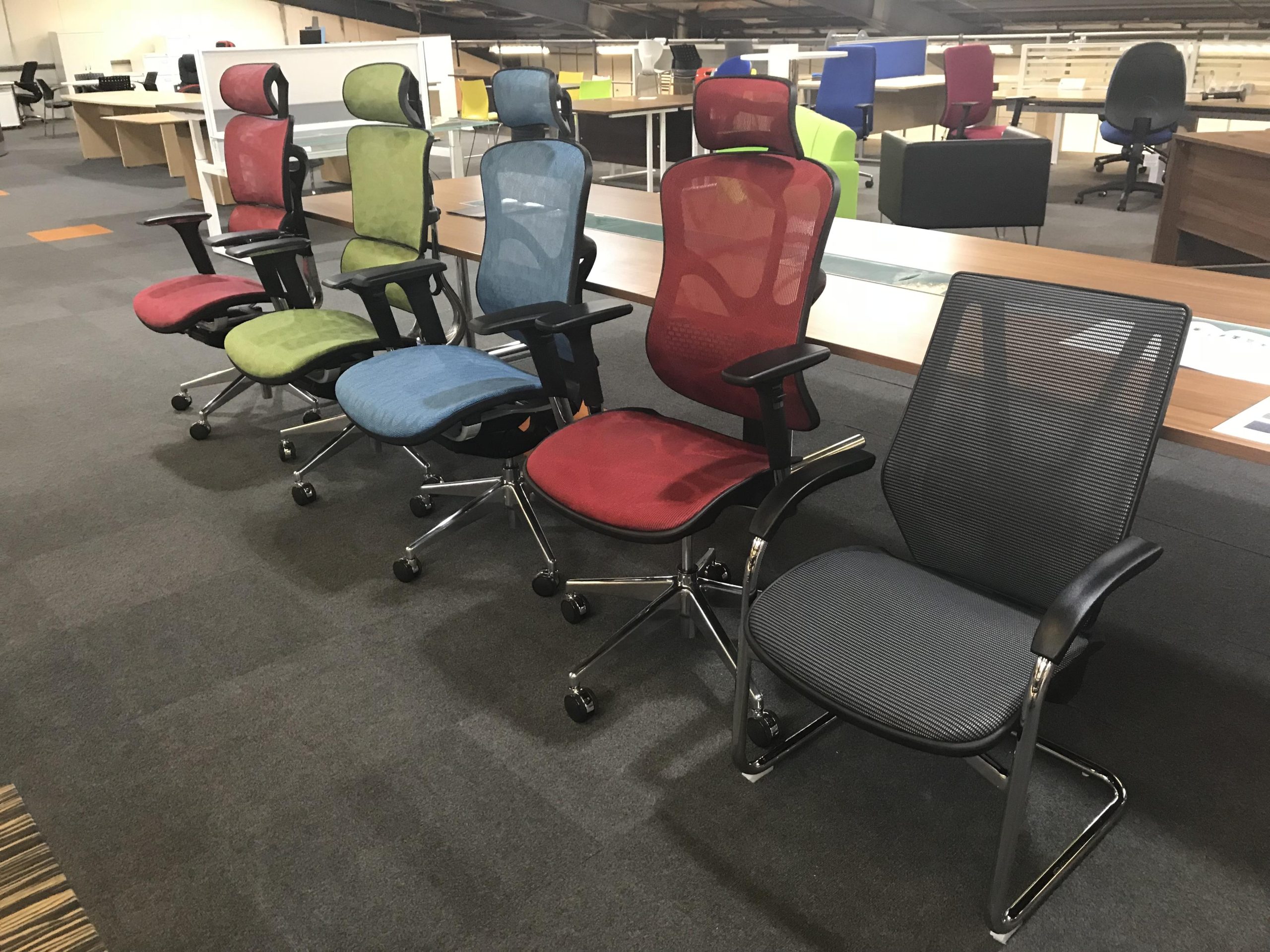 New in – Hood Mesh Seating